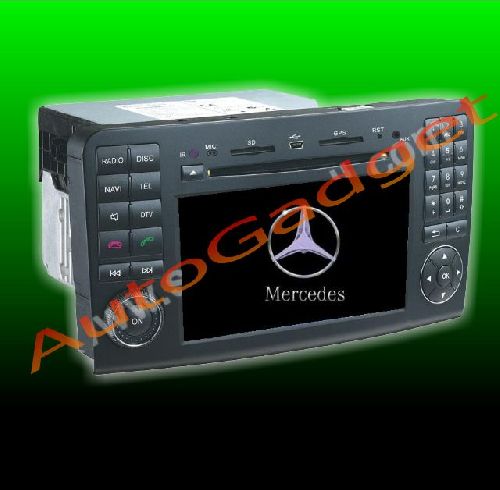 GPS Mercedes ML Navigatie Multimedia / DVD / TV / Bluetooth