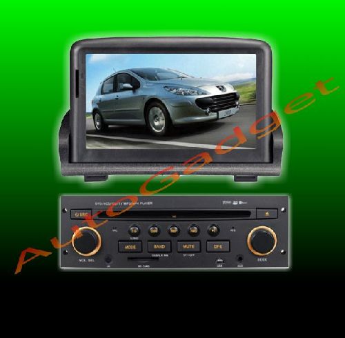 GPS Peugeot 307 Navigatie DVD / TV / CarKit Bluetooth