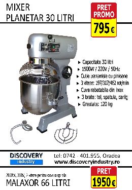 Mixer Planetar NOU de 30 Litri SUPEROFERTA 