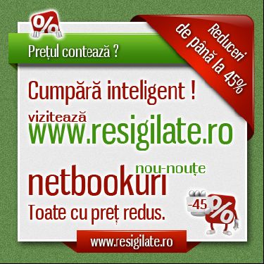 Netbookuri ieftine pe Resigilate.ro