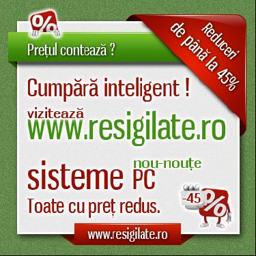 Sisteme PC ieftine pe Resigilate.ro