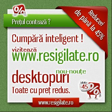 Desktopuri ieftine pe Resigilate.ro