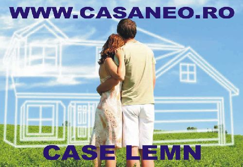 Oferta 2012 - constructie casa lemn la cheie cu TVA - 325 euro/mp