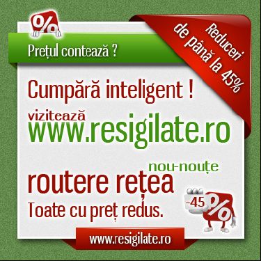 Routere de Retea ieftine pe Resigilate.ro