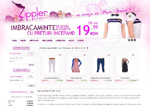 Zippler.ro -Haine si  Incaltaminte Zara online