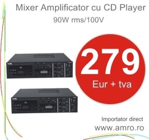  Proel ACDT 90 Mixer amplificator cu cd player integrat