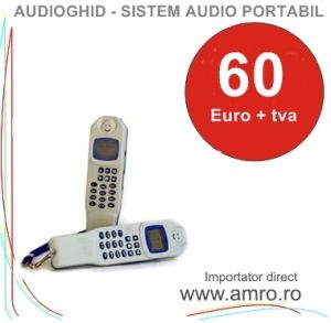 Sistem audio muzee audioghid, ghid audio portabil