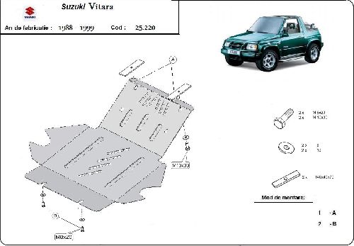 Scut motor metalic Suzuki  Vitara