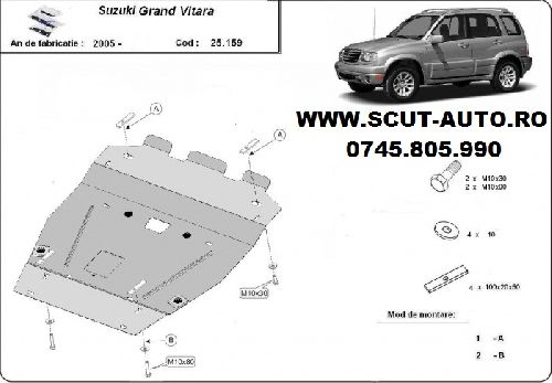 Scut motor metalic Suzuki Grand Vitara 