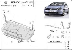 Scut motor Vw Golf 6