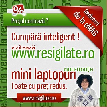 Mini laptopuri ieftine pe Resigilate.ro