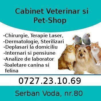 CABINET VETERINAR ?I PET-SHOP