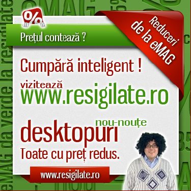 Desktopuri ieftine pe Resigilate.ro