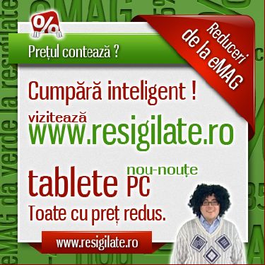 Tablete PC  ieftine pe Resigilate.ro