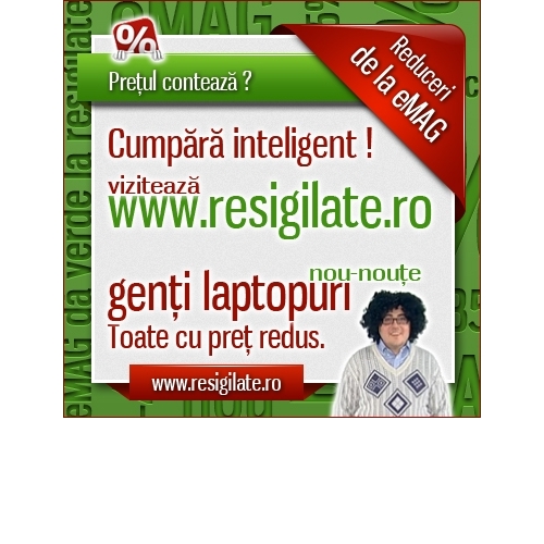 Genti laptopuri ieftine pe Resigilate.ro