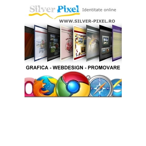 Silver Pixel - Studio Grafica si Webdesign. Servicii Webdesign Bucuresti.