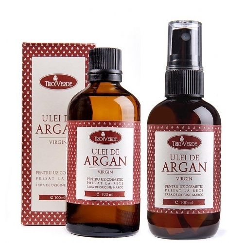 Ulei de Argan Virgin 100 ml Trio Verde