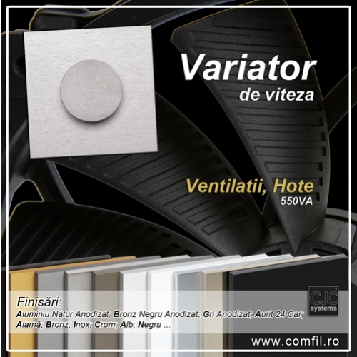 Variator de viteza HighTech, pentru hote si ventilatii - 550W