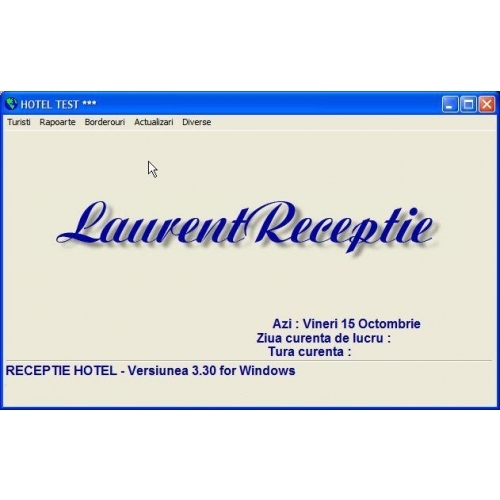 Oferta speciala:discount 20% program informatic receptie hotel