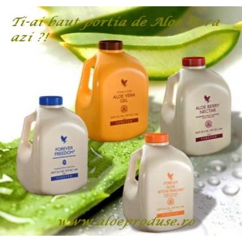 Gel Aloe Vera 100% pur de la Forever Living