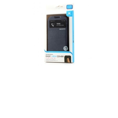 Husa Samsung Galaxy S4 I9500, Piele Ecologica, Goospery, Albastru