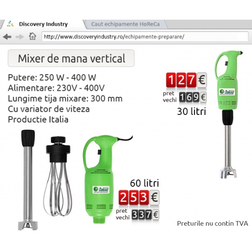 Mixer de mana profesional