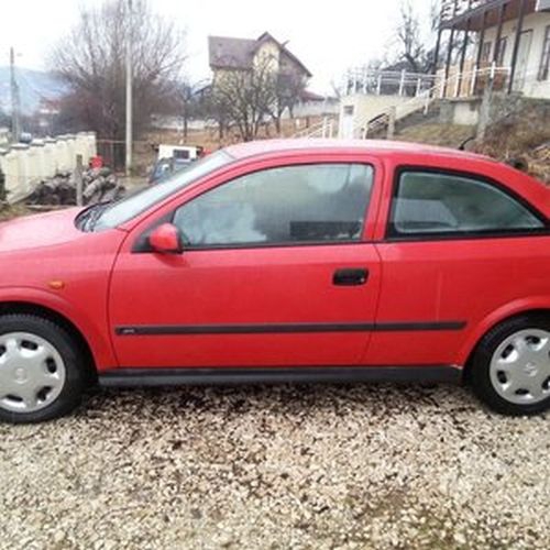 Dezmembrez Opel Astra G coupe, 1999, rosu, benzina