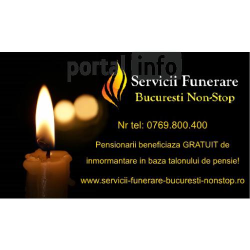 Pompe Funebre si Servicii Funerare Bucuresti si Ilfov 0769.800.400 NON STOP.