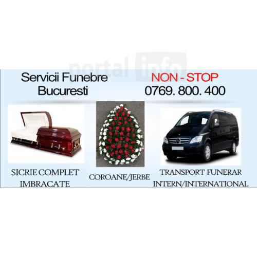 Servicii Funerare Bucuresti si Ilfov 0769.800.400 NON STOP.