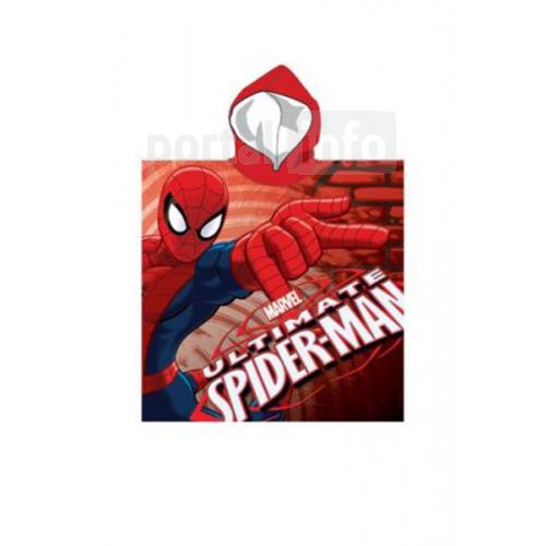 Poncho baieti Spiderman Spidey 55×110 cm