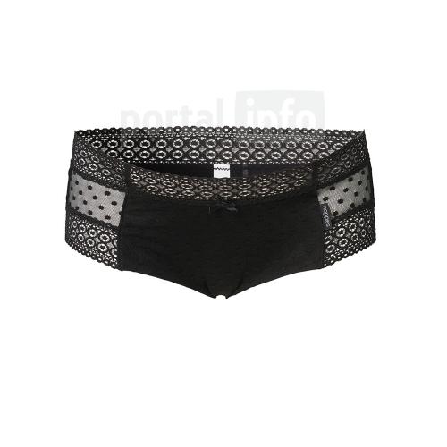 Chilot cu dantela pentru gravide negru