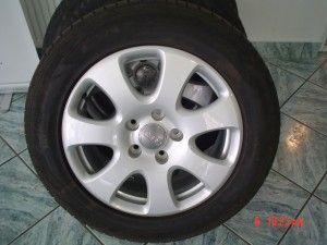 JANTE AUDI Q7 pe 18″ cu ANVELOPE FOARTE BUNE!