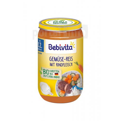 Bebivita BIO Bebivita Vita, Orez si Legume Total Blue 0728.305.612