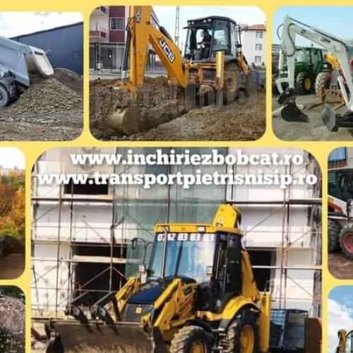 BULDOEXCAVATOR BOBCAT Miniexcavator Corbeanca Otopeni Balotesti Snagov