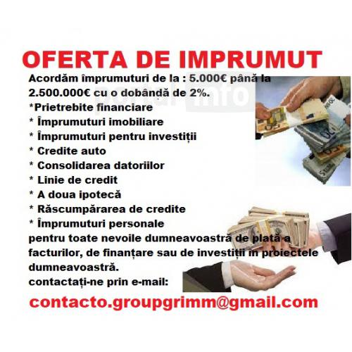 OFERTA DE IMPRUMUT
