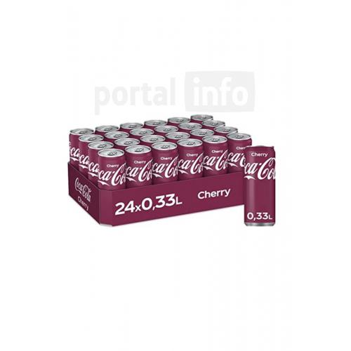 Bautura racoritoare Coca Cola Cherry  Total Blue 0728.305.612