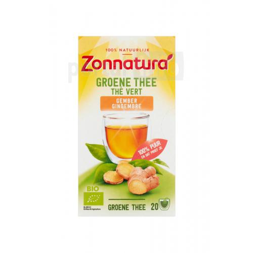 Zonnatura BIO Ceai Verde cu Ghimbir Total Blue 0728.305.612