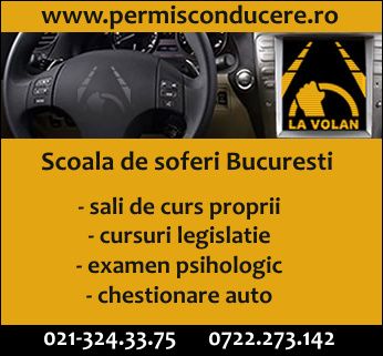 Scoala de soferi Bucuresti, obtinere permis conducere