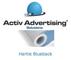 ActivAdvertising - Hartie Blueback-  4.5 euro mp