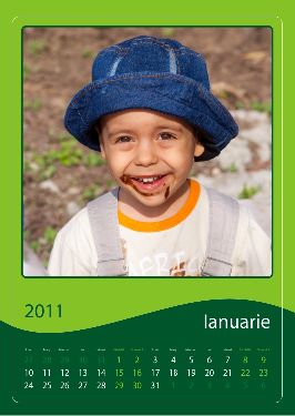 Calendare personalizate 2011, un cadou original pentru cei dragi!