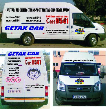 TAXI TRANSPORT MOBILA SI MARFA COMENZI GETAX CAR 021 9541    